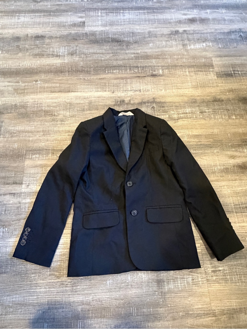 Cat & Jack Boys' Black Tailored Blazer